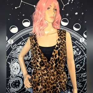 Express Leopard Blouse